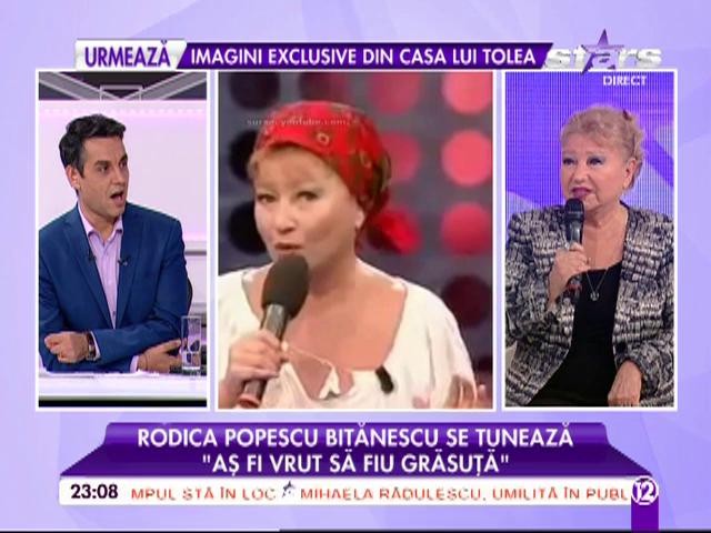 Rodica Popescu Bităneascu îşi şochează colegii de breaslă! Actriţa SE TUNEAZĂ!
