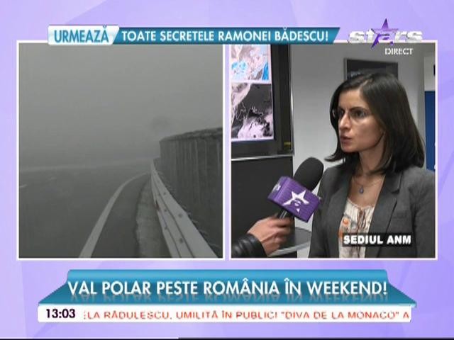 Val polar peste Rom&acirc;nia &icirc;n weekend! Iarna c&acirc;ştigă lupta &icirc;n toată ţara!