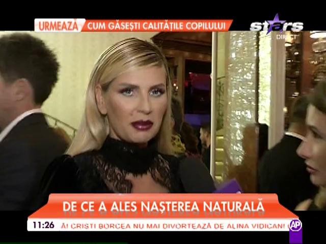 Andreea Bănică: "Nu sunt disperată să arăt ca scoasă din cutie, după naştere!"