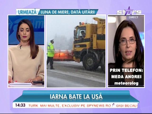 Am scăpat de ploi, dar se pare că iarna bate la ușă