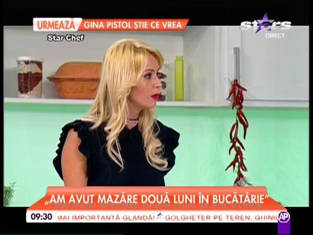 Diana Dumitrescu, gafă de proporții. I-a explodat m&acirc;ncarea &icirc;n față!