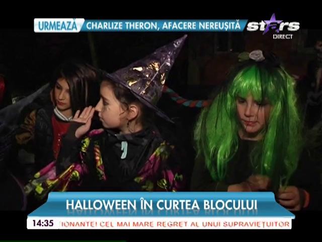 Fantome și personaje ciudate, chiar &icirc;n curtea dintre blocuri!