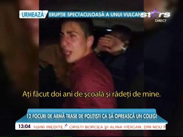 Scene incredinile pe şoselele din Rom&acirc;nia! Un poliţist a fost oprit de colegii lui cu 12 focuri de armă!