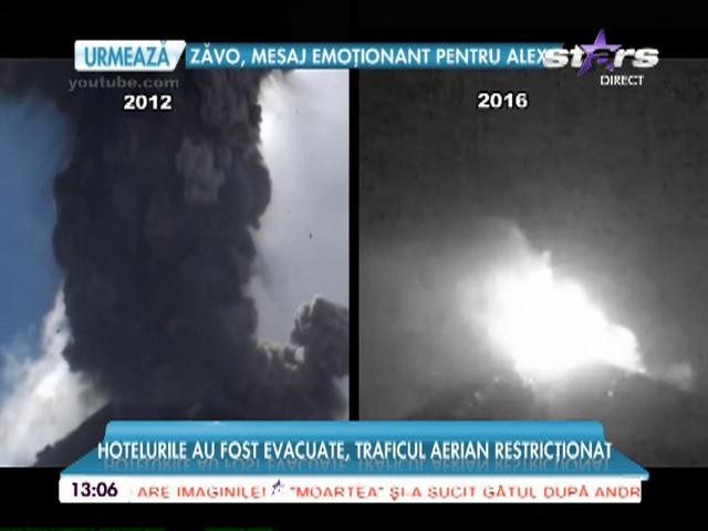 Erupţie spectaculoasă a Vulcanului de Foc din Guatemala