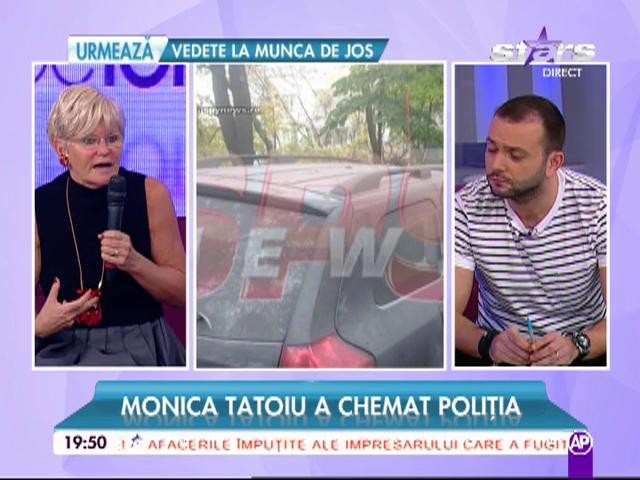 Monica Tatoiu a chemat poliția: "Am c&acirc;te un extinctor &icirc;n fiecare cameră"