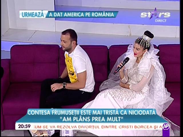 Consuela Di Monaco, &icirc;n rochie de mireasă la &rdquo;Răi da' buni"!