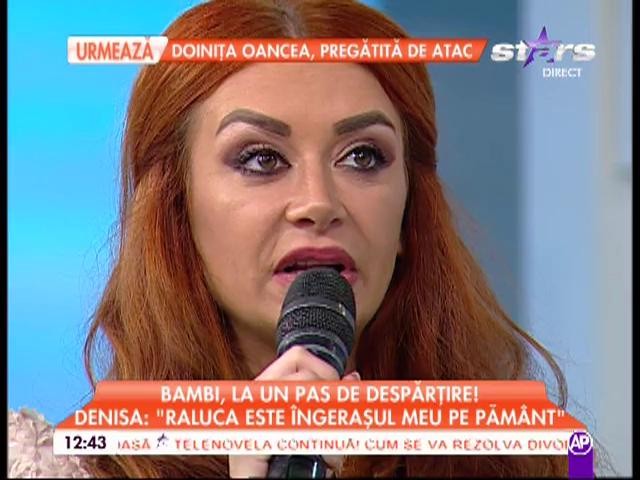 Ceartă &icirc;ntre surorile Bambi.  Raluca: "Am fost anunţată cu o zi &icirc;nainte de nuntă"