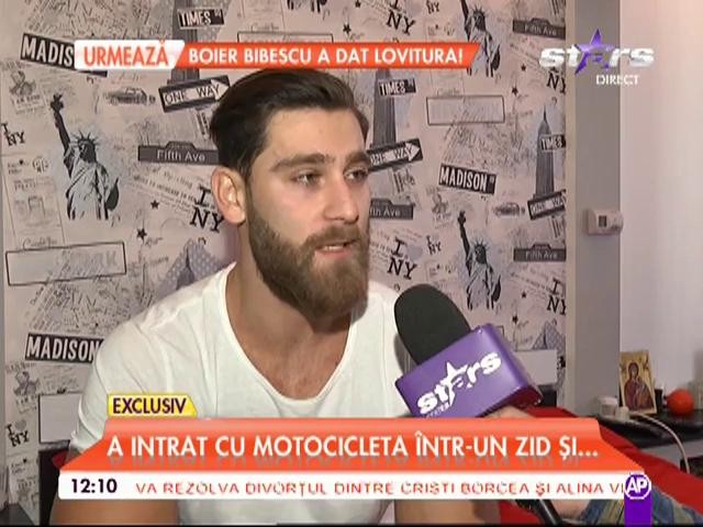 Şoc! Robert de la "Insula Iubirii" a fost lovit de un tramvai! Era să moară pe linia de tramvai!