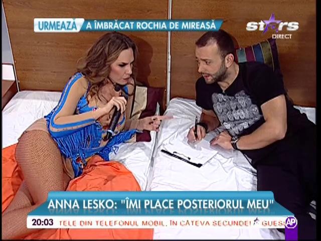 Ana Lesko: "&icirc;mi place posteriorul meu"