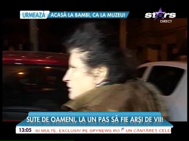 Incendiu de proporţii &icirc;ntr-un bloc din centrul Piteştiului