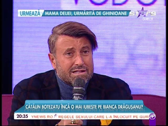 Cătălin Botezatu: "Nu am cui să-i las averea"