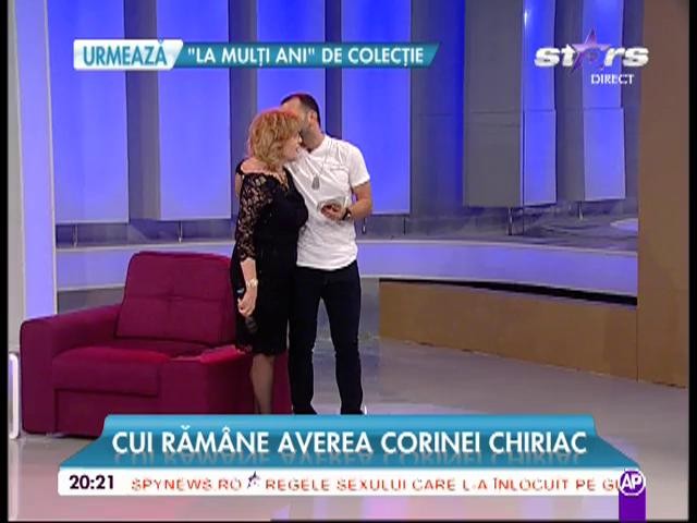 Corina Chiriac:"Ne cunoaștem din vedere"