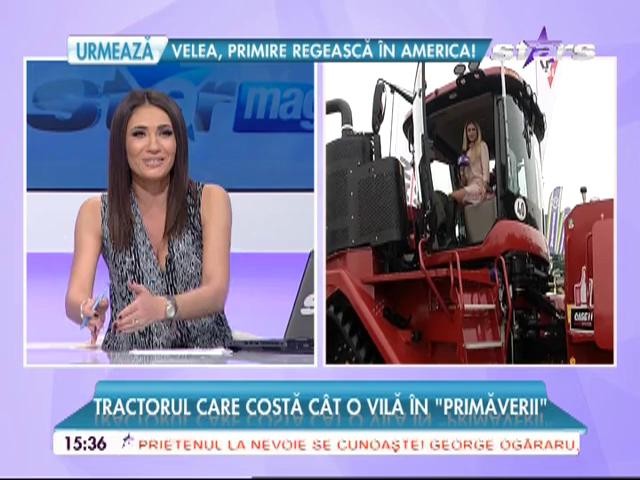 Cel mai mare tractor din lume se află la t&acirc;rgul agricol din Capitală!