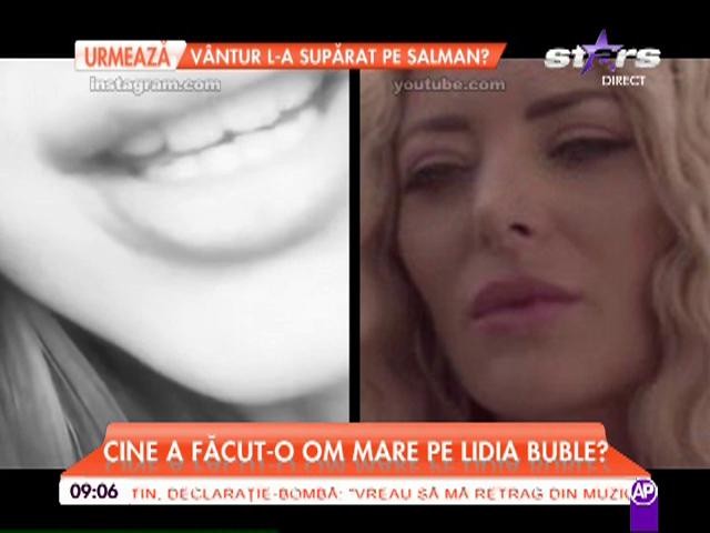 Lidia Bulble a făcut un cover după piesa Deliei "Cine m-a făcut om mare".