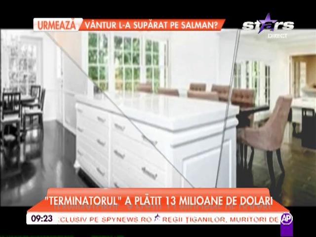 Vila din California a lui Arnold Schwarzenegger are 1400 de metri pătraţi