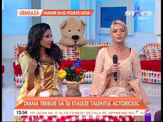 "Five o' clock", pus &icirc;n scenă la Star Matinal! Diana Dumitrescu şi-a demonstrat talentul actoricesc!