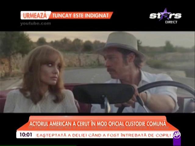 Brad Pitt a cerut &icirc;n mod oficial custodie comună