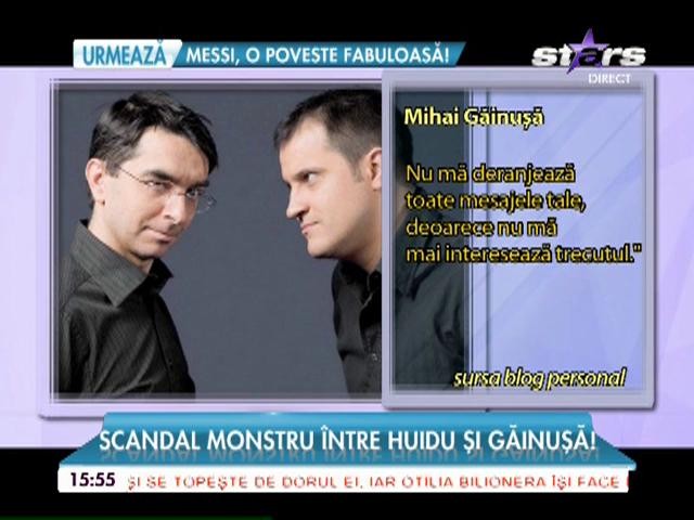 Mihai Găinușă şi Șerban Huidu &icirc;şi aruncă replici dure şi acuzaţii grave