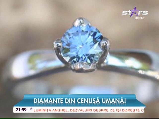 Diamante din cenușă umană