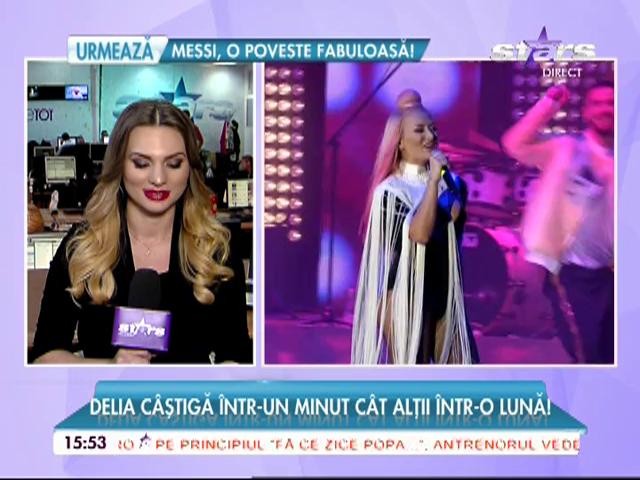 Delia c&acirc;știgă &icirc;ntr-un minut c&acirc;t alții &icirc;ntr-o lună!