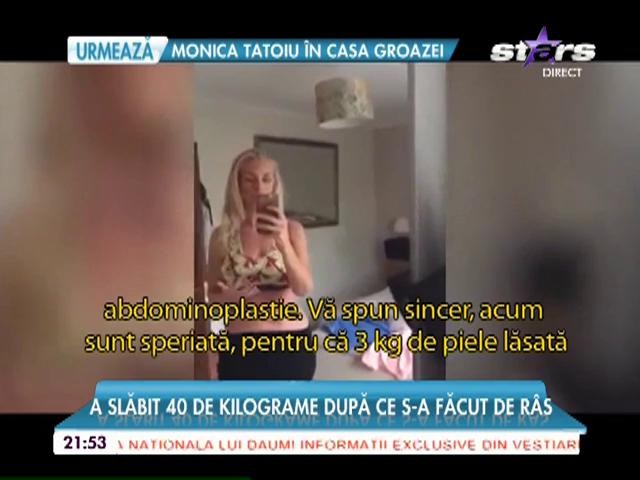 A slăbit 40 de kilograme &icirc;ntr-un timp record, &icirc;nsă calvarul ei nu s-a oprit