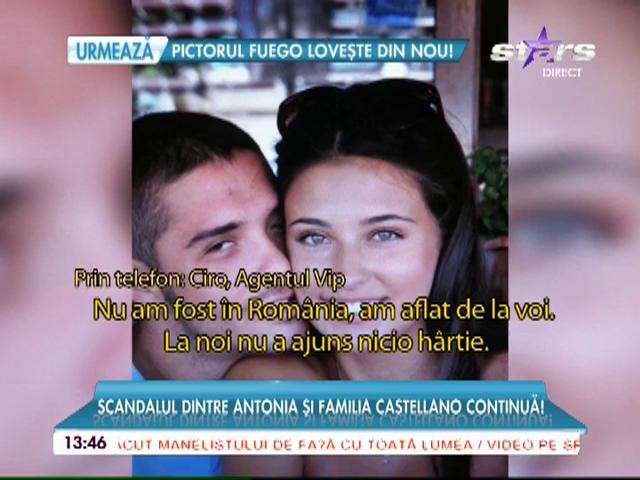 Scandalul dintre Antonia si familia Castellano continua!