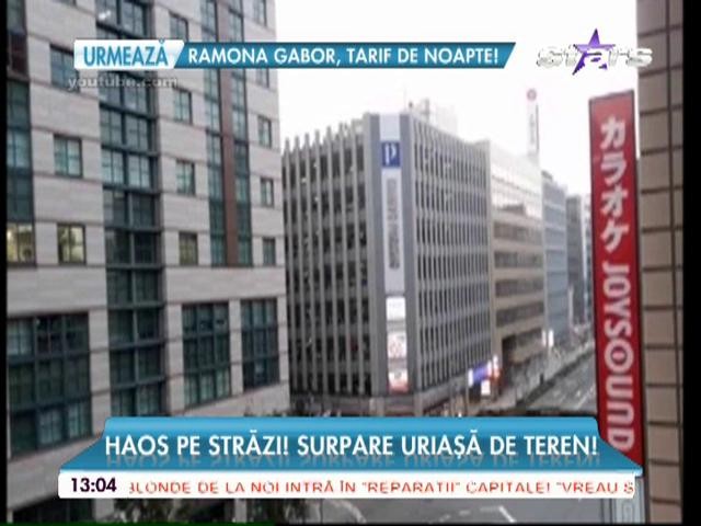 Haos pe străzi! Surpare uriaşă de teren &icirc;n oraşul nipon Fukuoka