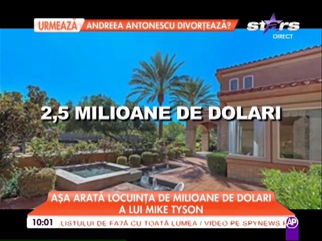 Cum arată casa lui Mike Tyson din Las Vegas!