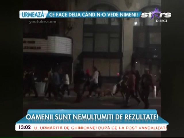 Proteste &icirc;n Statele Unite după alegeri!
