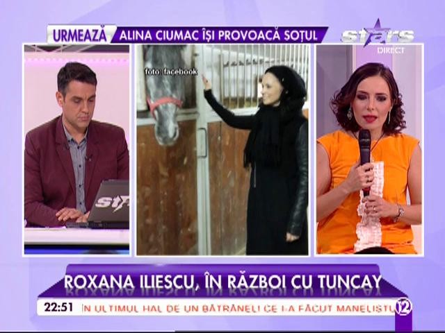 Roxana Iliescu, cea mai bună prietenă a Andreei Marin, este în război cu Tuncay