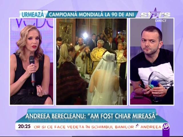 Ileana Badiu, detalii din culisele nunţii Andreei Berecleanu: " Am lăcrimat atunci c&acirc;nd..."