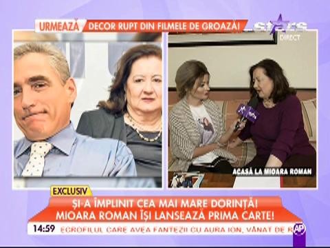 VIDEO / Mioara Roman, destăinuiri şi imagini din propria casă despre Petre Roman: "Pur şi simplu obosise"