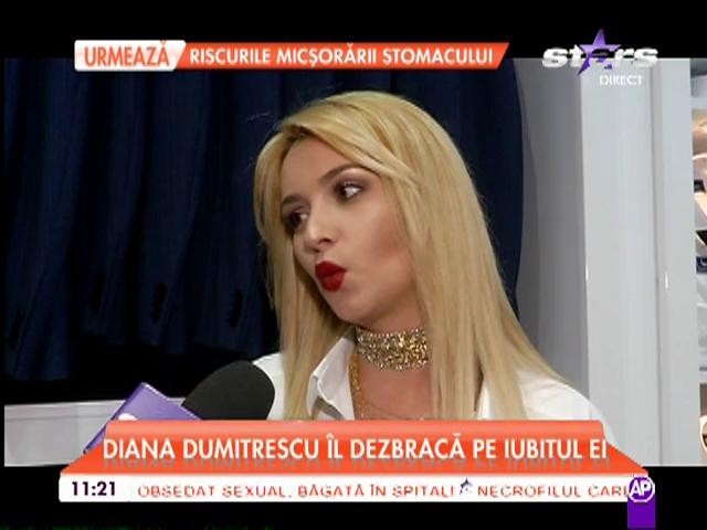 Diana Dumitrescu: "Iubitului meu &icirc;i place c&acirc;nd mă &icirc;mbrac &icirc;n hainele lui!"