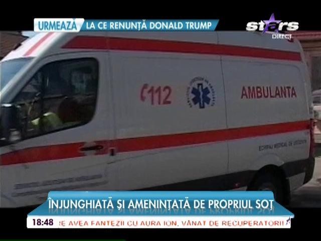&Icirc;njunghiată de propriul soţ pentru că nu &icirc;i trimitea suficienţi bani!