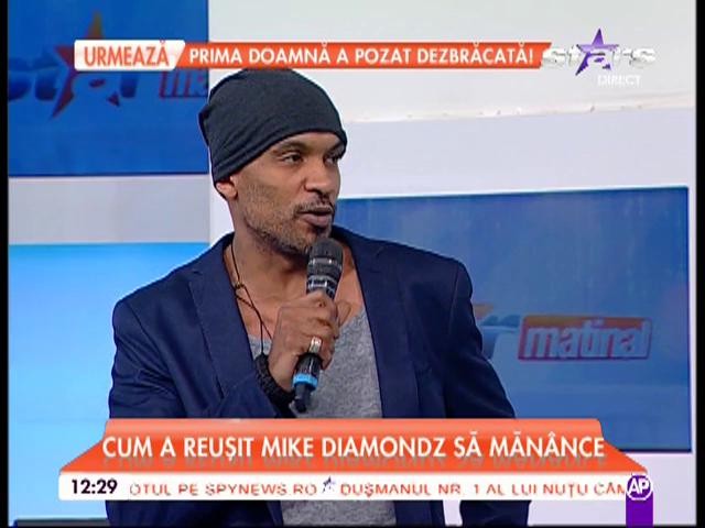 Mike Diamondz a m&acirc;ncat un sandvici de 2500 de euro