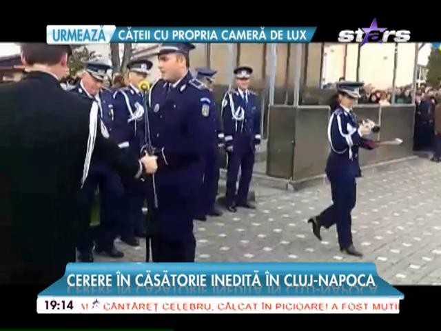 Cerere &icirc;n căsătorie inedită &icirc;n Cluj-Napoca