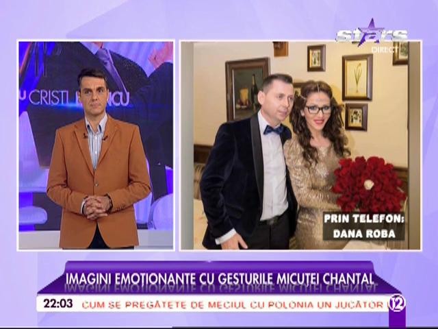 Sarcina Danei Roba, presărată de greutăţi! Imagini emoţionante cu gesturile micuţei Chantal