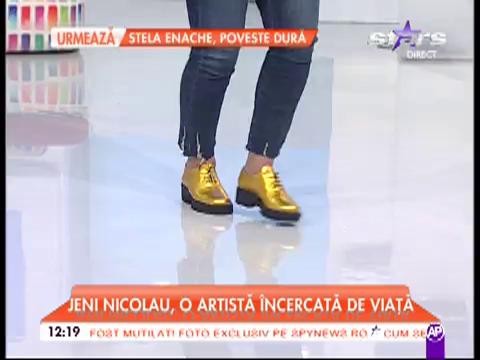 Jeni Nicolau, o artistă &icirc;ncercată de viață