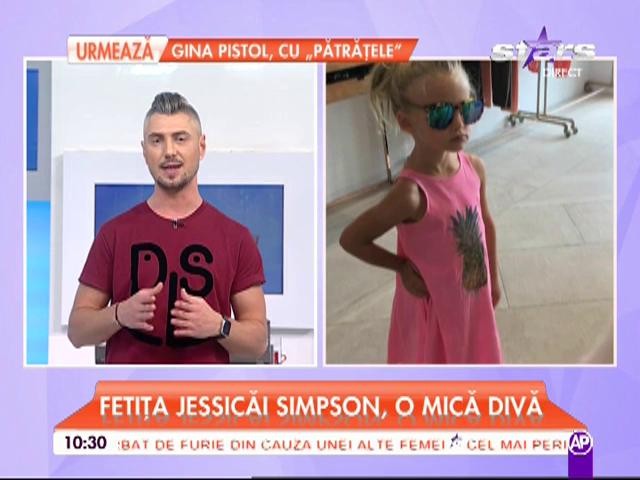 Fetiţa Jessicăi Simpson este o mică divă