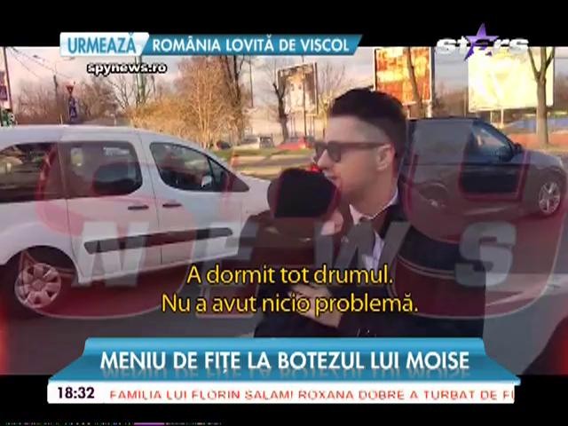 Anca Serea şi Adi S&icirc;nă și-au botezat cel de-al treilea copil