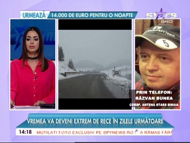 Ninsorile au blocat drumurile naționale