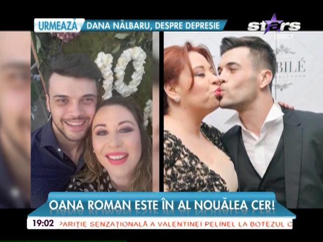 Oana Roman, răsfățată de soţ