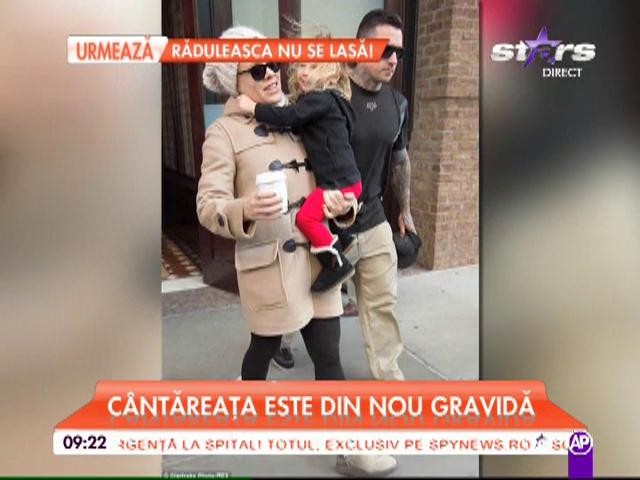 Pink o să devină mămică pentru a doua oară!