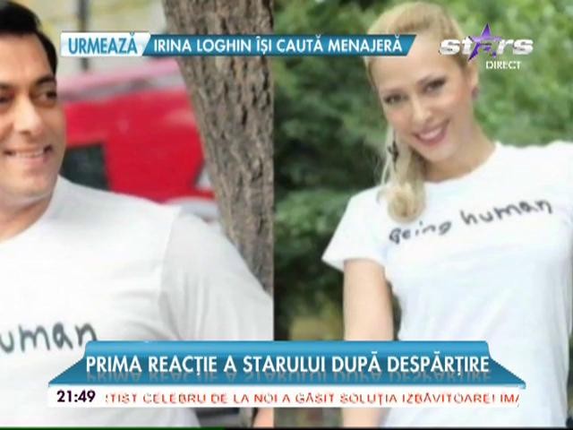 Reacția lui Salman Khan după despărțirea de Iulia V&acirc;ntur