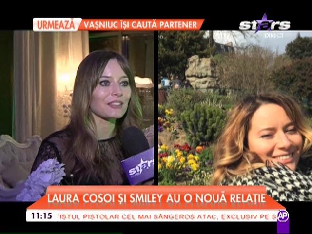 Laura Cosoi, despre relaţia cu Smiley: "Ne-am &icirc;nt&acirc;lnit şi o să ne mai &icirc;nt&acirc;lnim!"