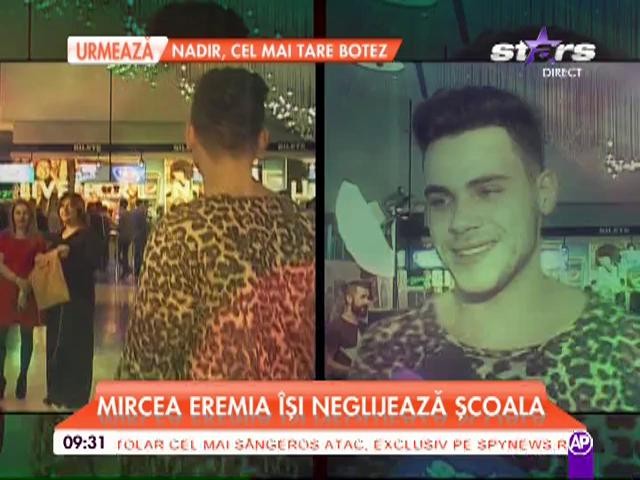 Mircea, fratele Alinei Eremia, &icirc;şi neglijează studiile din cauza muzicii