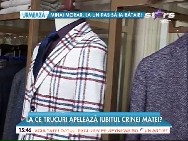 La ce trucuri apelează iubitul Crinei Matei ca să arate impecabil?