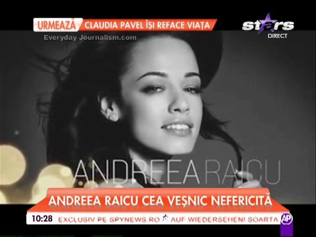 Andreea Raicu dă lecţii despre succes şi fericire