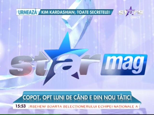 Șerban Copoț, opt luni de c&acirc;nd e din nou tătic