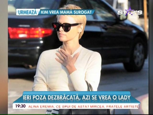 Pamela Andreson se vrea o adevărată lady